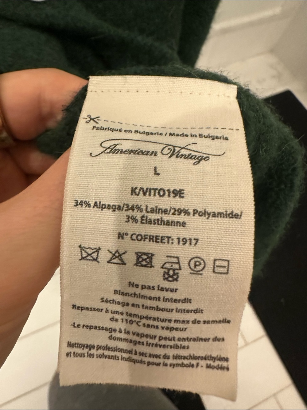 American Vintage Vitow Cardigan - Picture 3 of 3